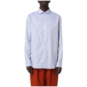 Etro, Heren, Overhemden, Blauw, Maat: 4XL