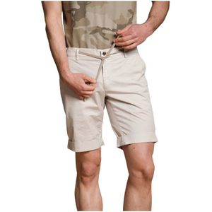 Mason's, Heren, Korte broeken, Grijs, Maat: 2XL Katoen,