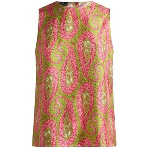 Etro, Dames, Tops, Veelkleurig, Maat: S Poliester,