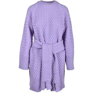 Erika Cavallini, Dames, Jurken, Paars, Maat: M Wol,