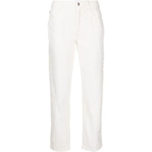 Ermanno Scervino, Dames, Jeans, Wit, Maat: M Denim,