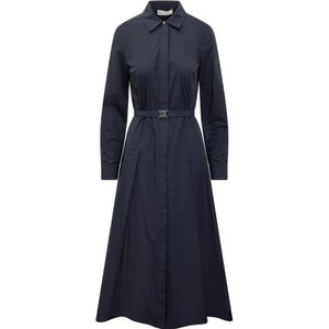 Tory Burch, Dames, Jurken, Blauw, Maat: XS