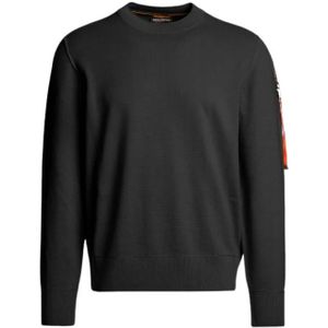 Parajumpers, Heren, Sweatshirts & Hoodies, Zwart, Maat: S