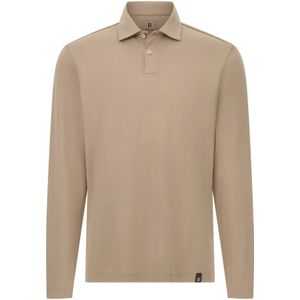 Boggi Milano, Heren, Tops, Beige, Maat: M Katoen,