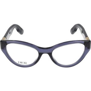 Dior, Dames, Accessoires, Blauw, Maat: 52 MM