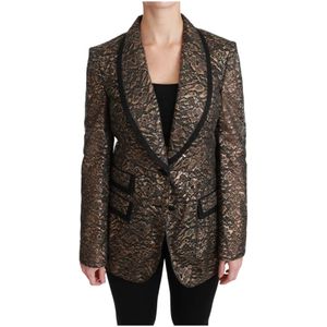Dolce & Gabbana - Exquisite Gold Floral Lace - Blazer - Veelkleurig