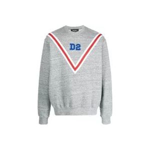 Dsquared2 Stijlvolle Sweaters Collectie , Gray , Heren , Maat: L