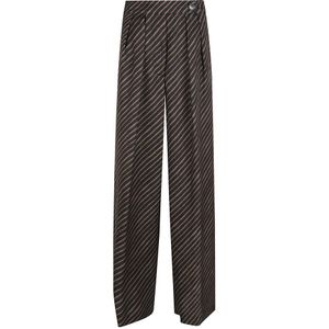 Dries Van Noten, Dames, Broeken, Bruin, Maat: 3XS Wol,