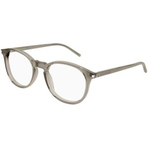 SAINT LAURENT - SL 106 - Optische Monturen - Bruin - Acetaat - Rond