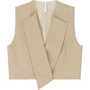 Imperial, Dames, Jassen, Beige, Maat: XS Poliester,