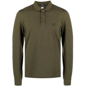 C.p. Company, Heren, Tops, Groen, Maat: S Katoen,