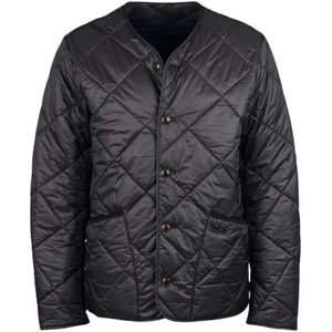 Barbour, Heren, Jassen, Zwart, Maat: L Poliester,