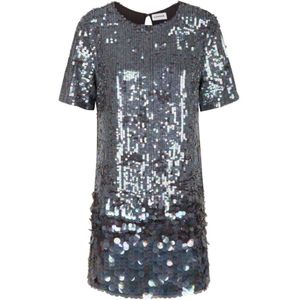 P.a.r.o.s.h., Dames, Jurken, Grijs, Maat: M