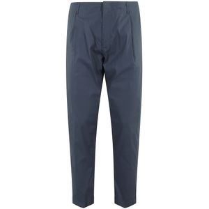 Dondup, Heren, Broeken, Blauw, Maat: W35 Katoen,