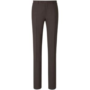 Canali, Heren, Broeken, Bruin, Maat: 2XL Wol,