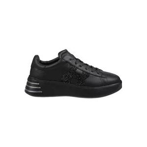 Hogan Rebel H564 Sneakers - Stijlvol en Edgy , Black , Dames , Maat: 35 1/2 EU