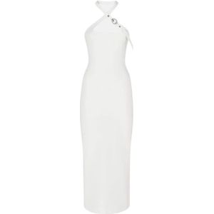 The Attico, Dames, Jurken, Wit, Maat: S Zijde,