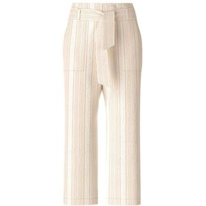 Marc Cain, Dames, Broeken, Beige, Maat: L Linnen,