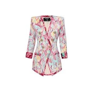 Balmain Double-breasted blazer , Multicolor , Dames , Maat: S