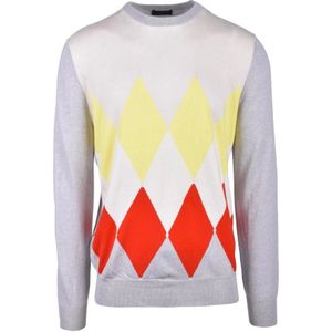 Ballantyne, Heren, Truien, Veelkleurig, Maat: 2XL Katoen,