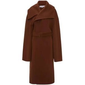 JW Anderson, Dames, Mantels, Bruin, Maat: M Wol,