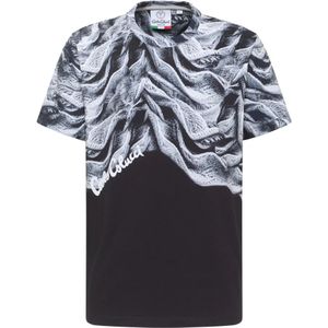 Carlo Colucci - Artificial Knit Collectie - T-shirt - Zwart