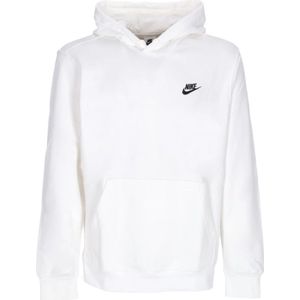 Nike - Lichte Clubhoodie - Sweatshirt - Wit - 100% Katoen