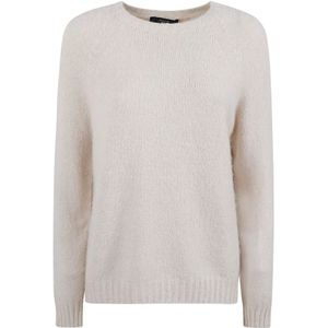 Weekend Max Mara, Dames, Truien, Wit, Maat: L Katoen,