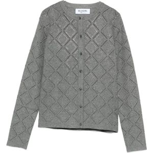 Blugirl, Dames, Truien, Grijs, Maat: L