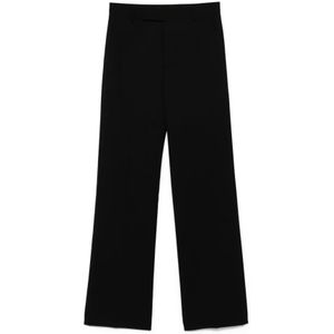 Rick Owens, Dames, Broeken, Zwart, Maat: XS Wol,