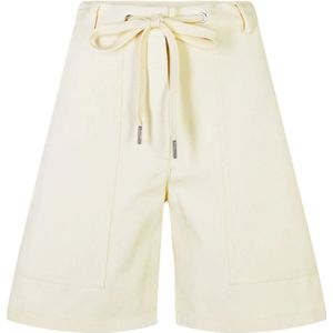 Moncler, Dames, Korte broeken, Beige, Maat: XS Katoen,