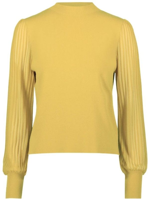 zero - Trui - Geel - Aansluitende Pasvorm - Lange Mouw