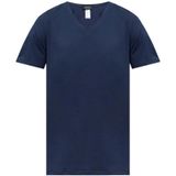 Hanro - Superior - Onderhemd - Nachtblauw - V-hals