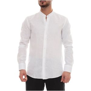 Hugo, Heren, Overhemden, Wit, Maat: S Linnen,