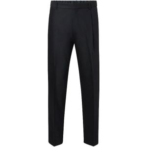 Calvin Klein, Heren, Broeken, Zwart, Maat: S Poliester,