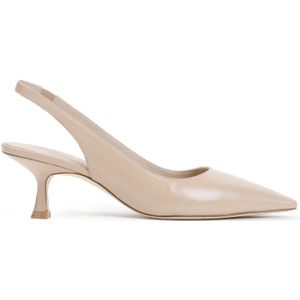 Stuart Weitzman, Dames, Schoenen, Beige, Maat: 36 EU Leer,