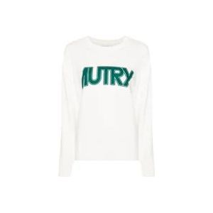 Autry Sweatshirts , White , Dames , Maat: M