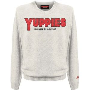 MC2 Saint Barth, Heren, Truien, Grijs, Maat: S Wol,