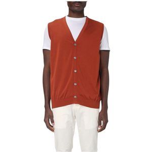 Drumohr, Heren, Truien, Oranje, Maat: L Katoen,