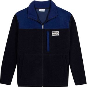 Maison Labiche, Heren, Sweatshirts & Hoodies, Blauw, Maat: M Fleece,