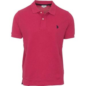 U.s. Polo Assn., Heren, Tops, Roze, Maat: 3XL Katoen,