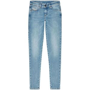 Diesel, Dames, Jeans, Blauw, Maat: W28 Katoen,
