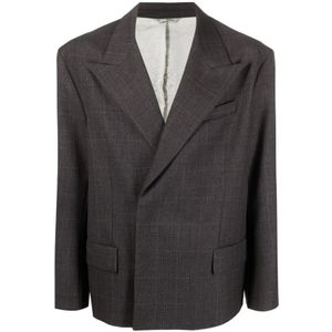 Acne Studios, Heren, Jassen, Grijs, Maat: L