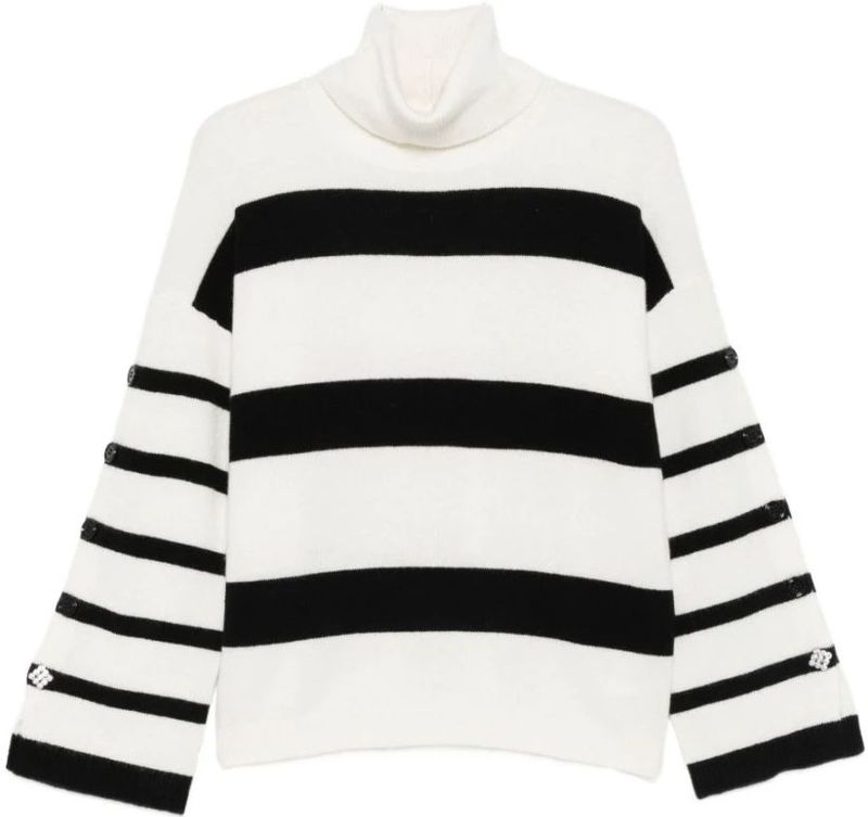 Liu Jo - Nero Sweater - Wit - Dames - Wol