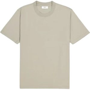 Nn07, Heren, Tops, Beige, Maat: M Katoen,