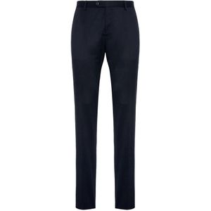 Boggi Milano, Heren, Broeken, Blauw, Maat: XS Wol,