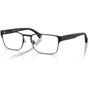 Emporio Armani, unisex, Accessoires, Zwart, Maat: 57 MM