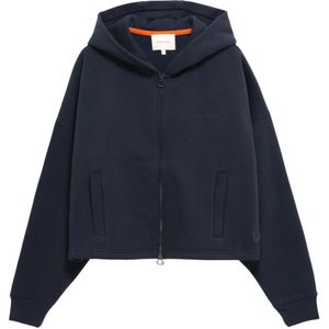 Gertrude, Dames, Sweatshirts & Hoodies, Blauw, Maat: S Katoen,