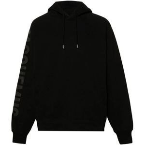 Jacquemus, Heren, Sweatshirts & Hoodies, Zwart, Maat: XS Katoen,