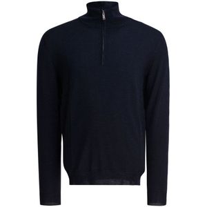 Zanone, Heren, Truien, Blauw, Maat: 3XL Wol,